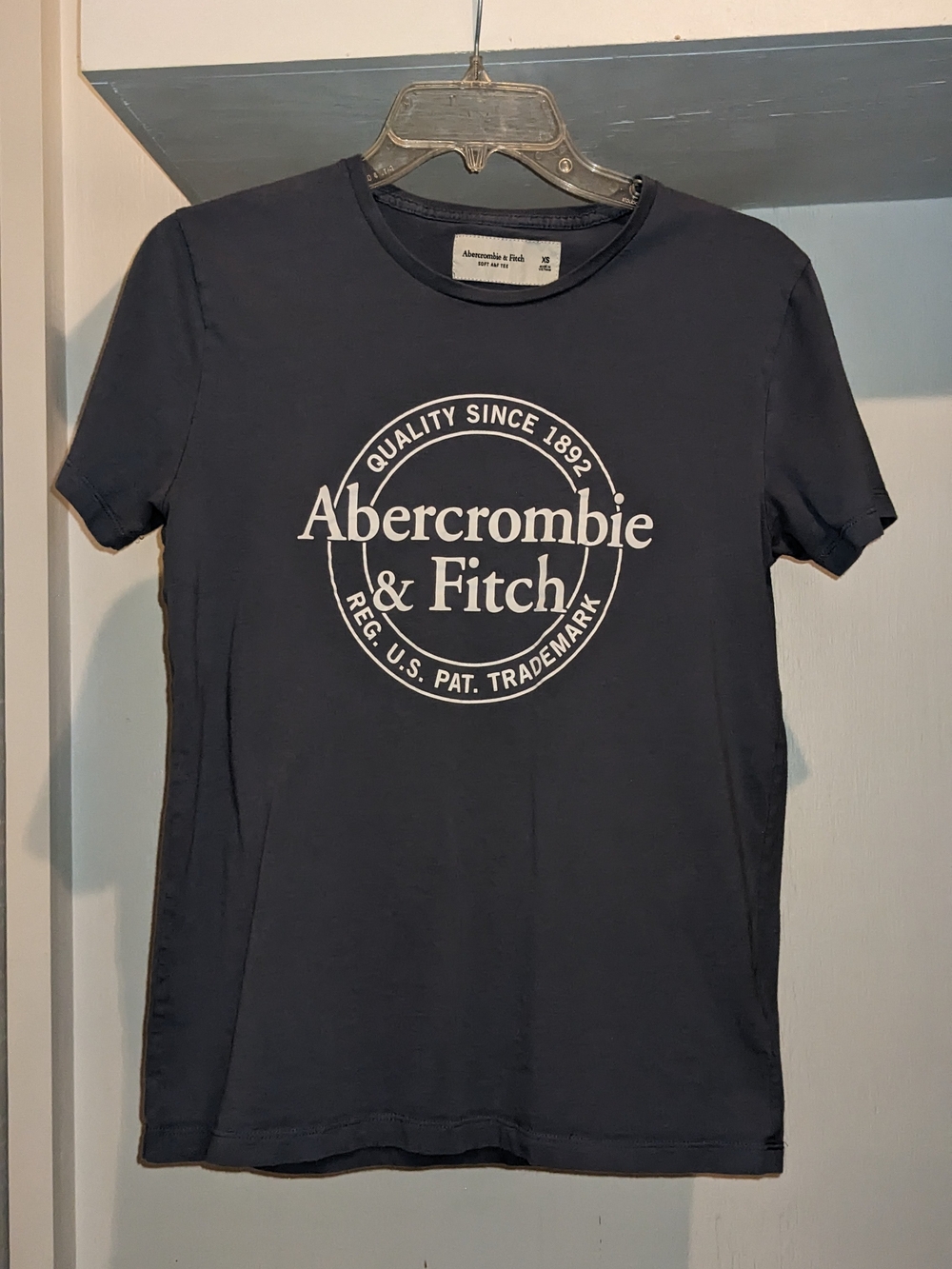 Abercrombie & Fitch Logo Short Sleeve Tee Soft AF Y2k